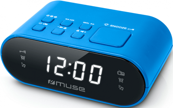 Muse M-10 modrý - Rádiobudík