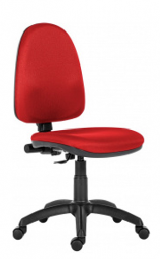 LUCY A105 - Kancelárska stolička , látka Amicra 105 červená