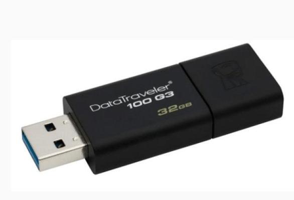 Kingston DataTraveler 100 G3 32GB čierny - USB 3.0 kľúč