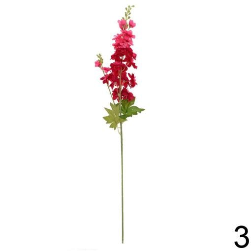 Delphinium kus 83cm červený - Umelé kvety