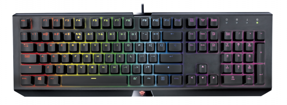 Trust GXT 890 Cada RGB mechanical Keyboard - Mechanická RGB klávesnica