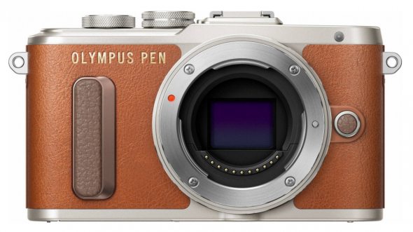 Olympus PEN E-PL8 Body hnedý - Digitálny fotoaparát