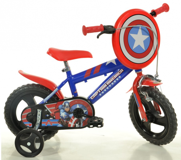 DINO Bikes 412ULCA 2018 12" Captain America - Bicykel 12"