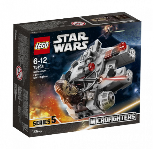 LEGO Star Wars VYMAZAT LEGO® Star Wars 75193 Mikrostíhačka Millennium Falcon - Stavebnica