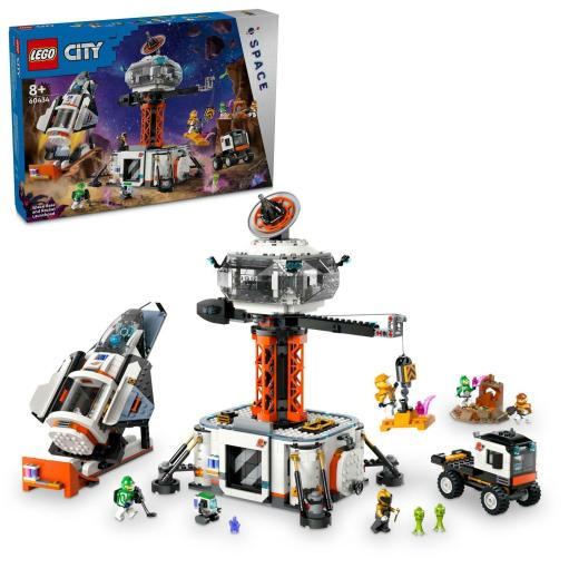 LEGO LEGO® City 60434 Vesmírna základňa a štartovacia plošina pre raketu