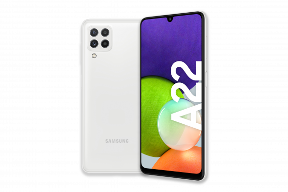Samsung Galaxy A22 64GB Dual SIM biely - Mobilný telefón