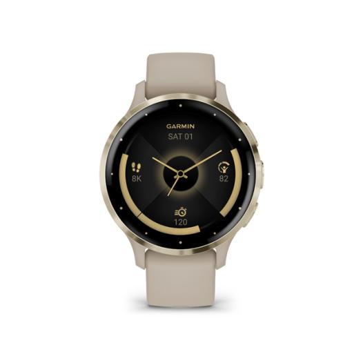Garmin VENU 3S French Gray/Soft Gold - Smart hodinky