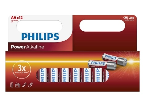 Philips LR6P12W/10 (AA) 12ks - Batéria alkalická