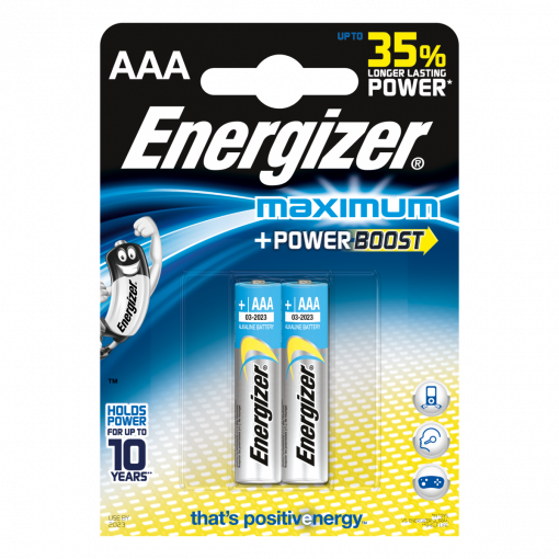 Energizer Maximum LR03 (AAA) 2ks - Batéria alkalická