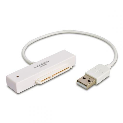 AXAGON ADSA-1S USB2.0 - SATA HDD adapter + 2.5" puzdro