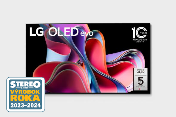 LG OLED65G3  + Apple TV+ k LG TV na 3 mesiace zadarmo - 4K OLED TV