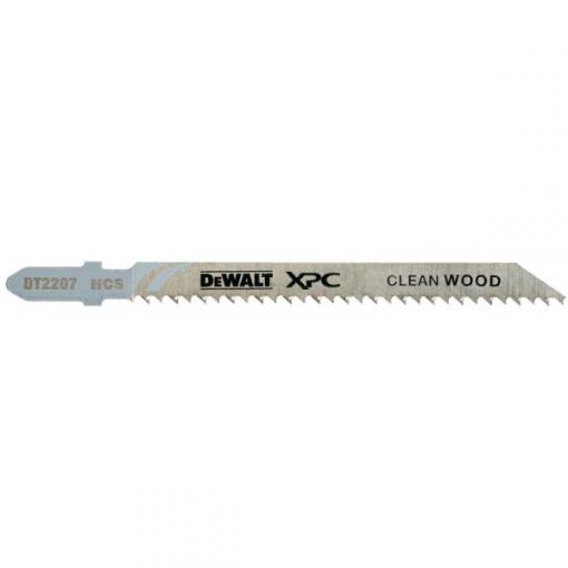 DEWALT DT2207 - List pílový 100mm na tvrdé drevo, drevotriesku, preglejku, plasty do 40mm. neg zub, 1 kus