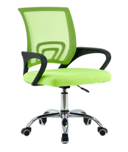DEX 4 NEW ZE - Kancelárska stolička, zelená/čierna/chrom