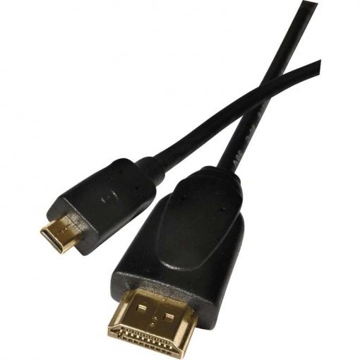 Emos HDMI 1.4 high speed kábel ethernet A vidl.-D vidl.1,5m - Prepojovací kábel