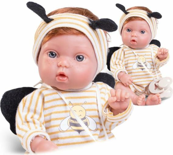 Antonio Juan Antonio Juan 85317-3 Picolín včelička - realistická bábika bábätko s celovinylovým telo