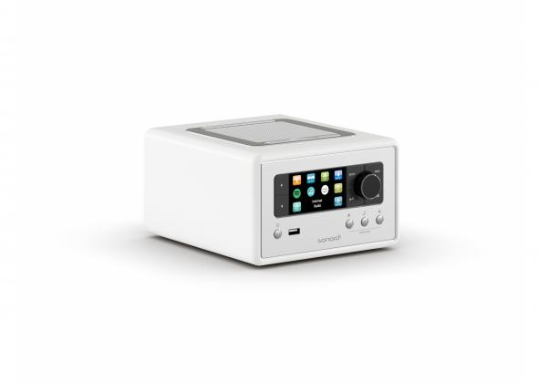 Sonoro Relax biely - Internetové rádio s DAB+, Bluetooth, Spotify