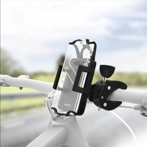 Hama univerzálny držiak na mobil upevnenie na riadidlá bicykla - držiak mobilu na bicykel