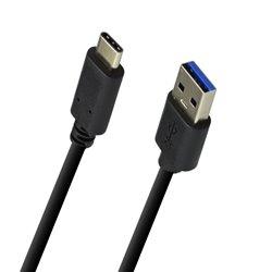CellFish  univerzálny kábel USB-C - USB 3.0 čierny (bulk) - kábel USB-C