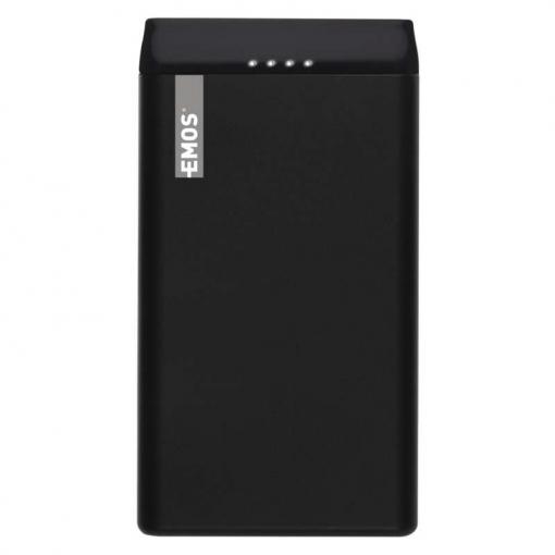 Emos AlphaQ 10 USB-C 10000mAh, čierny - Power bank