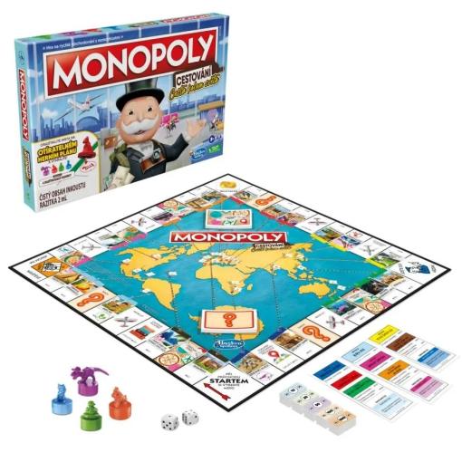 Hasbro Hasbro Monopoly cesta okolo sveta CZ