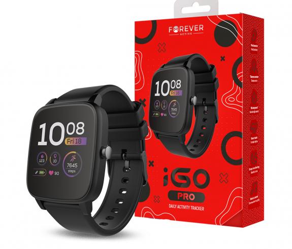 Forever IGO PRO JW-200 čierne - Smart hodinky