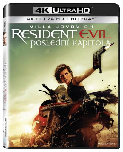 Resident Evil: Posledná kapitola - UHD Blu-ray film (UHD+BD)