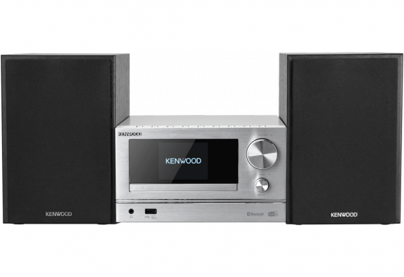Kenwood M-7000S-S strieborný - Mikrosystém s Bluetooth, s internetovým rádiom, DAB+ tunerom, Spotify