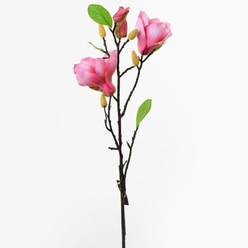 Magnólia kus tm. ružová 55cm - Umelé kvety