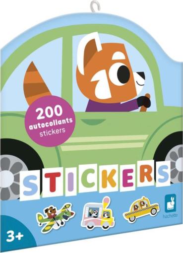 Janod Janod Stickers Samolepky Dopravné prostiedky 200 ks