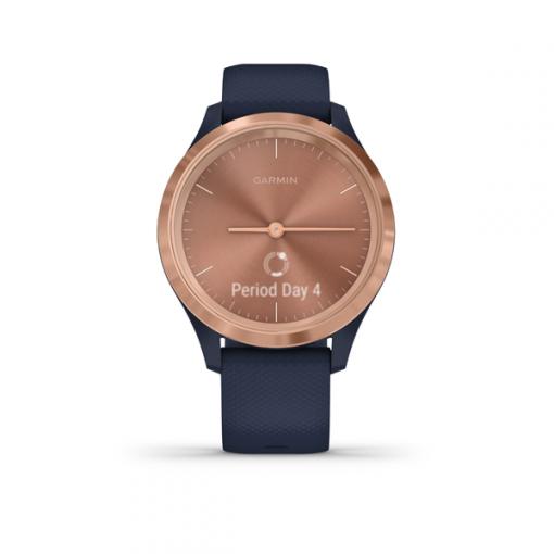 Garmin vivomove 3S Navy/Rose Gold, Silicone - smart hodinky