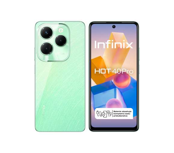 Infinix Hot 40 PRO 8/256GB zelený - Mobilný telefón