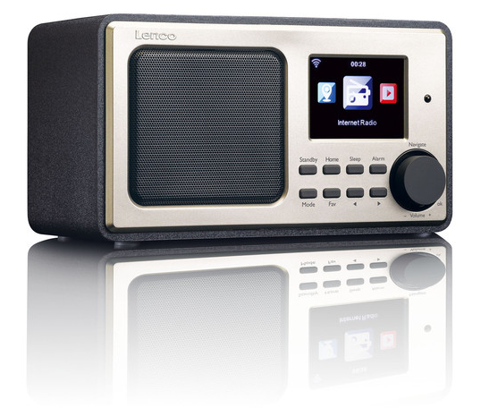 Lenco DIR-100 čierne - Prenosné rádio