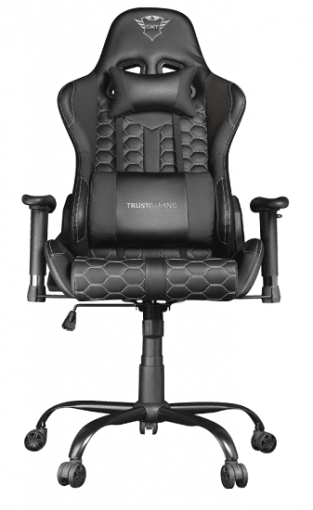Trust GXT 708 Resto Gaming Chair Black - Herné ergonomické kreslo