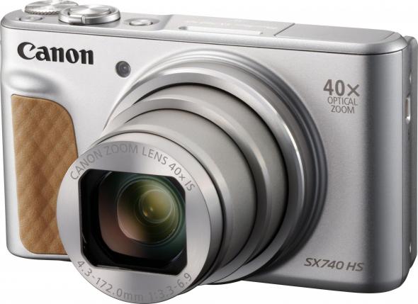Canon PowerShot SX 740 strieborný - Digitálny fotoaparát