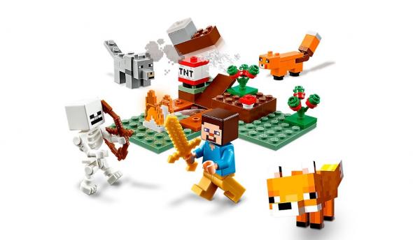 LEGO Minecraft Dobrodružstvo v tajge - Stavebnica