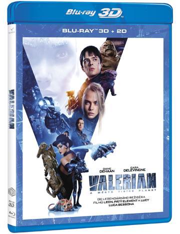 Valerian a mesto tisícich planét (2BD) - 3D+2D Blu-ray film