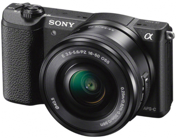 Sony ILCE 5100LB čierny + 16-50 mm - Digitálny fotoaparát