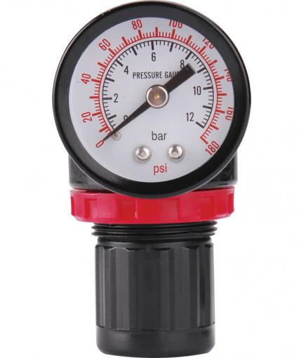 EXTOL - Regulátor tlaku s manometrom