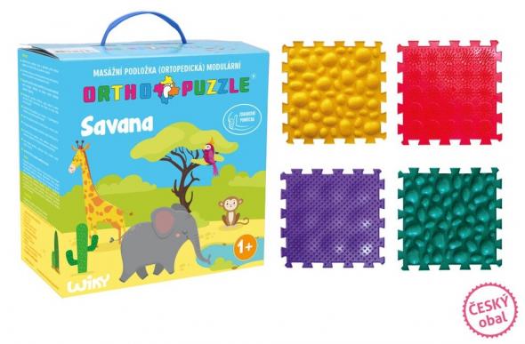 Wiky Puzzle ortopedické Savana ORTHO PUZZLE - puzzle