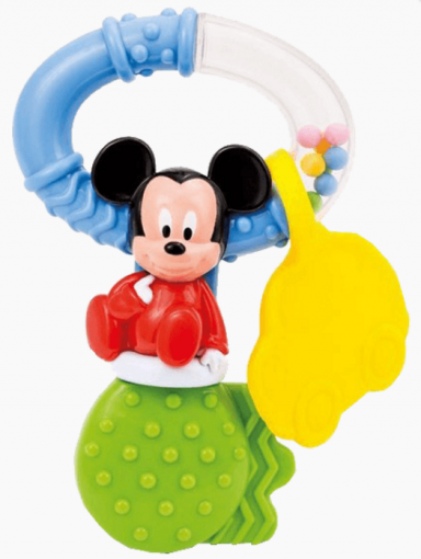 Clementoni Mickey - hrkálka kľúče - Hrkálka