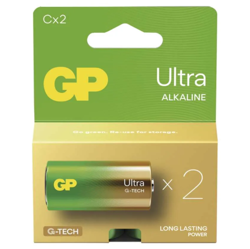 GP Ultra LR14 (C) 2ks - Batérie alkalické
