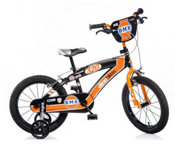 DINO Bikes DINO Bikes - Detský bicykel 16" 165XC - BMX 2021, oranžový - Bicykel