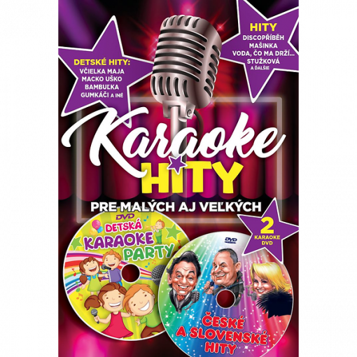 Karaoke hity pre malých aj veľkých (2DVD) - DVD