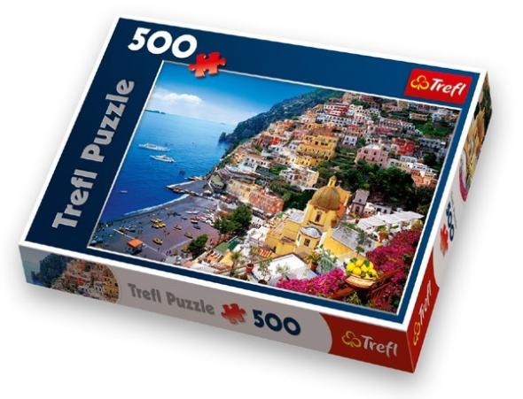 Trefl Puzzle Trefl Positano - Taliansko 500d - Puzzle