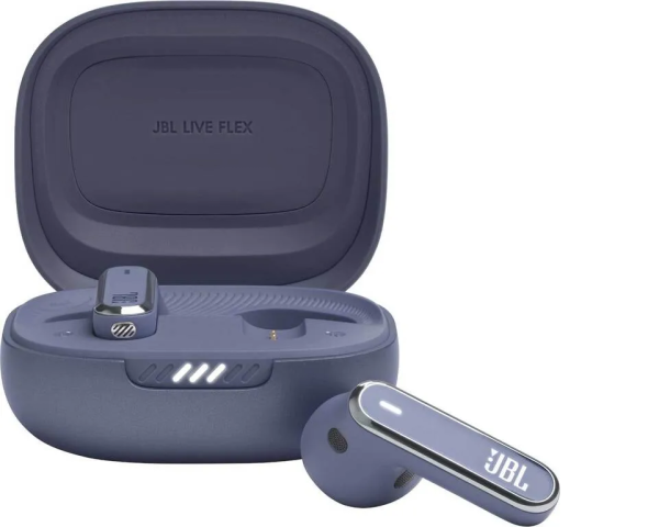 JBL Live Flex Blue - Skutočne bezdrôtové slúchadlá do uší s potlačením hluku