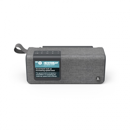 Hama DR200BT čierne - digitálne rádio /DAB/DAB+/Bluetooth/akumulátor