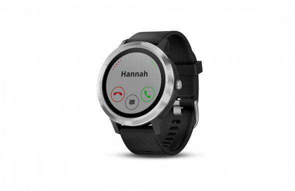 Garmin vívoactive 3, Black Silicone, Stainless Steel - Smart hodinky s GPS