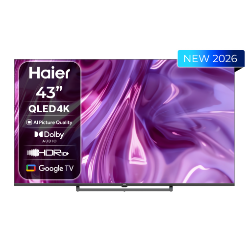 HAIER H43S80GUX  + doručenie zadarmo  + Bonus Cashback 60€ - 4K QLED TV Google TV