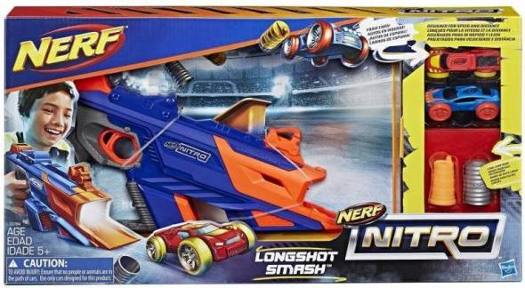 Hasbro NERF Nerf Nitro Longshot Smash C0784 - Vystrelovač áut