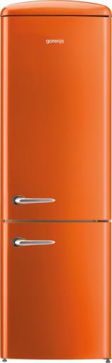 Gorenje ORK192O oranžová - Chladnička kombinovaná